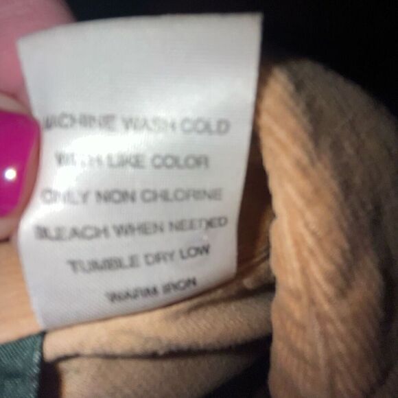 Harve’ Benard by Benard Holtz tan corduroy zip up jacket large - Picture 8 of 8